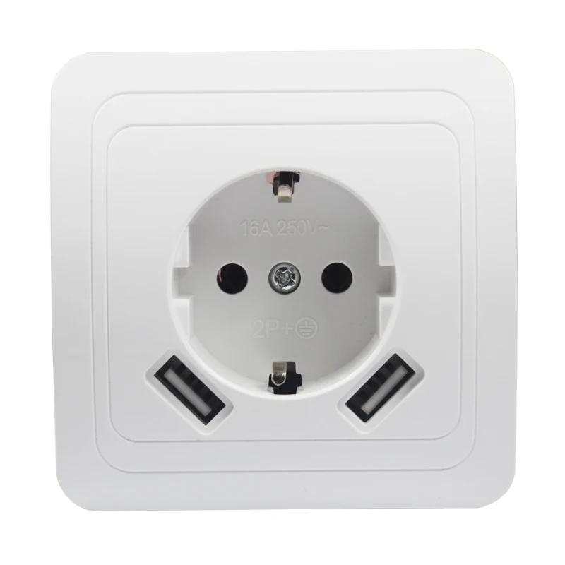 USB Wall Socket Free shipping Double USB Port 5V 2A Usb enchufes para pared outlet high quality usb murale steckdose F02
USB Wall Socket Free shipping Double USB Port 5V 2A Usb enchufes para pared outlet high quality usb murale steckdose F02