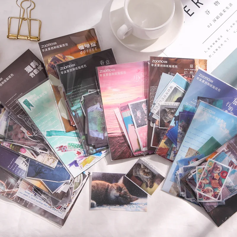 40pcs/pcak Vintage Travel diary Decorative Stickers set Scrapbooking Stick Label Diary Stationery Album Stickers
40pcs/pcak Vintage Travel diary Decorative Stickers set Scrapbooking Stick Label Diary Stationery Album Stickers