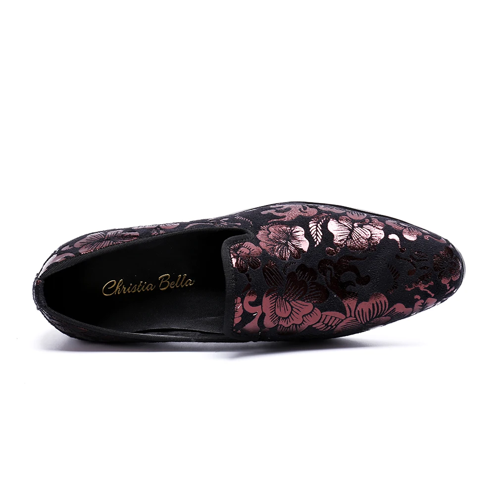 Christia Bella Slip on Men's Flats Large Size Floral Printing Men Loafers Shoes Men Casual Shoes Party Business Dress Shoes
Christia Bella Slip on Men's Flats Large Size Floral Printing Men Loafers Shoes Men Casual Shoes Party Business Dress Shoes