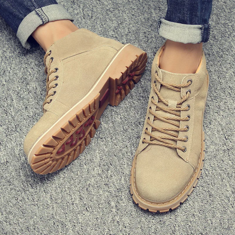 Yomior Autumn Winter Men Boots Casual Lace-Up Platform Cow Leather Ankle Boots Fashion Formal Classic Bota Masculina Desert Boot
Yomior Autumn Winter Men Boots Casual Lace-Up Platform Cow Leather Ankle Boots Fashion Formal Classic Bota Masculina Desert Boot