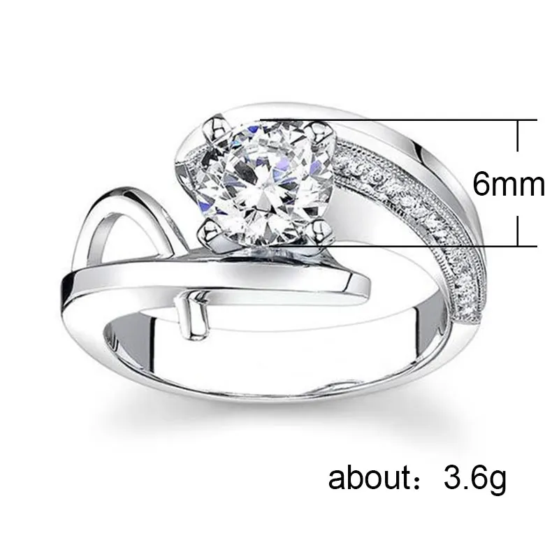 Huitan Wedding Bands with Round Brilliant Cubic Zirconia Prong Setting Design Valentines Gift Fashion Rings for Women & Girls
Huitan Wedding Bands with Round Brilliant Cubic Zirconia Prong Setting Design Valentines Gift Fashion Rings for Women & Girls