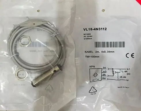 FREE SHIPPING 100% NEW VL18-4N3112/VL18-4N3312/ VL18-4N3412/VL18-3N3312/ VL18-3N3112 Photoelectric switch sensor
FREE SHIPPING 100% NEW VL18-4N3112/VL18-4N3312/ VL18-4N3412/VL18-3N3312/ VL18-3N3112 Photoelectric switch sensor