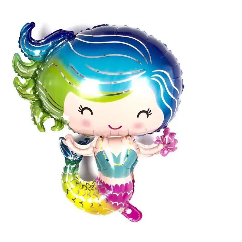 50pcs Aluminium Ballons Mermaid Shaped Foil Balloons Valentine's Day Wedding Party Birthday Decoration Babyshower Ballons
50pcs Aluminium Ballons Mermaid Shaped Foil Balloons Valentine's Day Wedding Party Birthday Decoration Babyshower Ballons