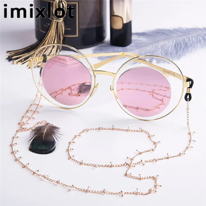 Imixlot New Creative Simple Non-slip Glasses Chain Feather Tassel Eyeglass Lanyard Hold Straps Eyewear Retainer for Women Men
Imixlot New Creative Simple Non-slip Glasses Chain Feather Tassel Eyeglass Lanyard Hold Straps Eyewear Retainer for Women Men