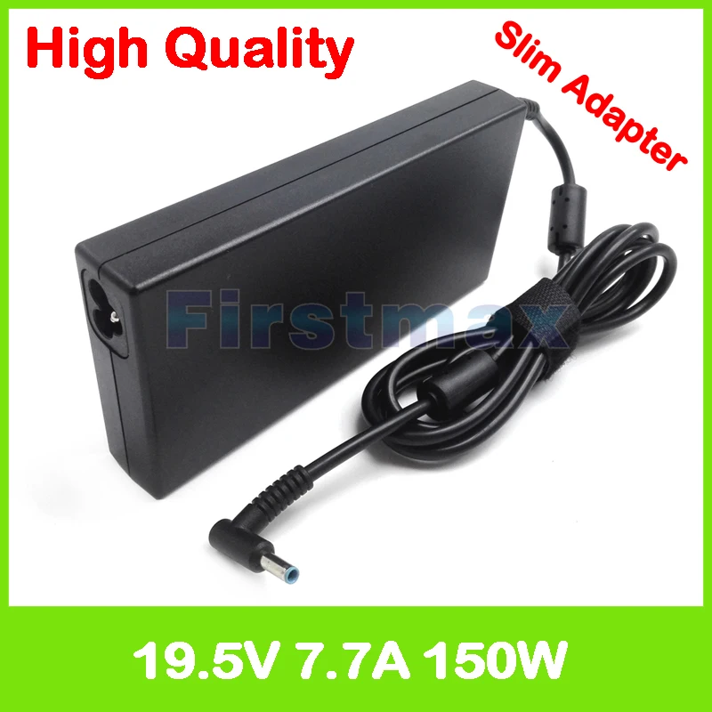Slim AC power adapter 19.5V 7.7A laptop charger for HP EliteBook 1050 G1 Omen 17t-w000 17-w000 Gaming TPN-CA11 TPN-DA03
Slim AC power adapter 19.5V 7.7A laptop charger for HP EliteBook 1050 G1 Omen 17t-w000 17-w000 Gaming TPN-CA11 TPN-DA03