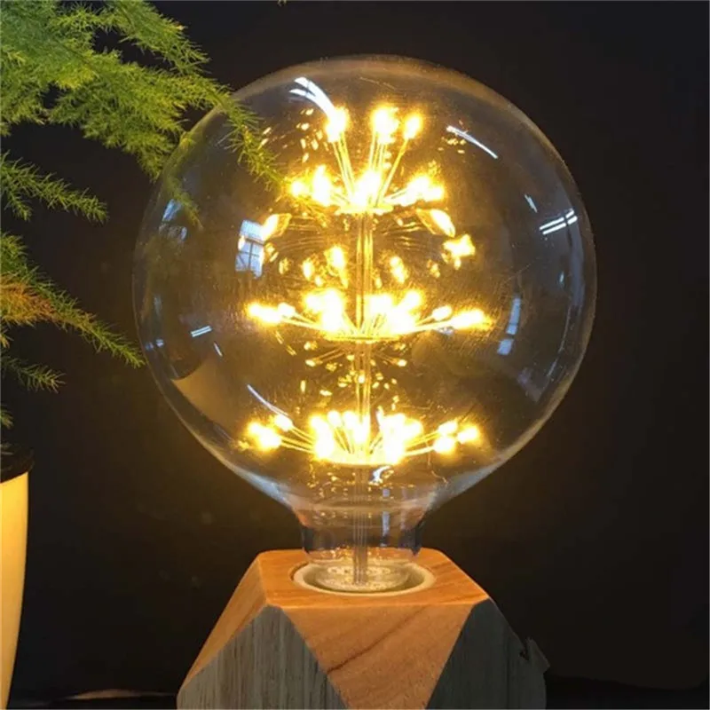1pcs G95 Starry Led Filament Bulbs E27 G125 COB Starry Sky lamp 3W G80 Decoration Lights for Party Cafe Hotel Lighting AC85-265V 
1pcs G95 Starry Led Filament Bulbs E27 G125 COB Starry Sky lamp 3W G80 Decoration Lights for Party Cafe Hotel Lighting AC85-265V