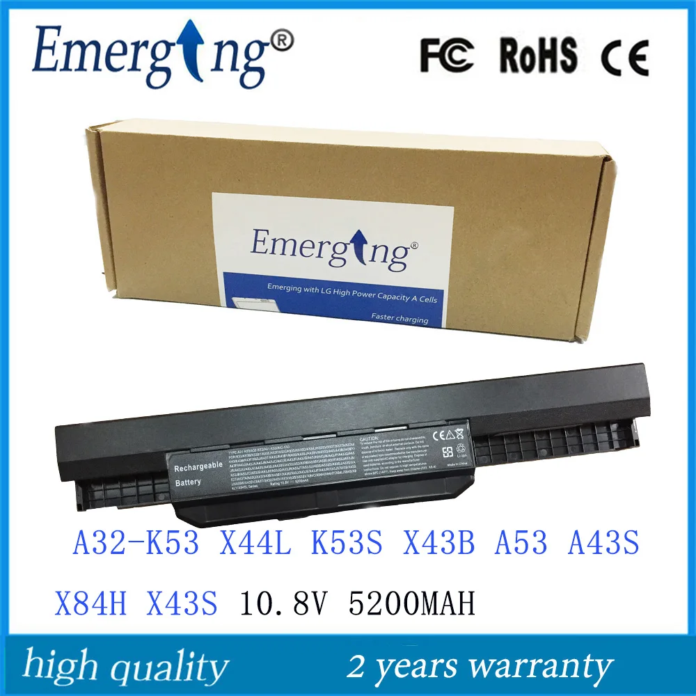 10.8v 5200mah New Japanese Cell Laptop Battery for ASUS A32-K53 K43 K43E K43J K43S K43SV K53 K53E K53F K53J K53S K53SV A43 A53
10.8v 5200mah New Japanese Cell Laptop Battery for ASUS A32-K53 K43 K43E K43J K43S K43SV K53 K53E K53F K53J K53S K53SV A43 A53