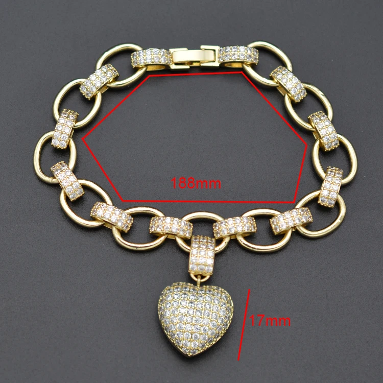 White zircon heart-shaped necklace bracelet set, fashionable PROM jewelry, ladies jewelry
White zircon heart-shaped necklace bracelet set, fashionable PROM jewelry, ladies jewelry
