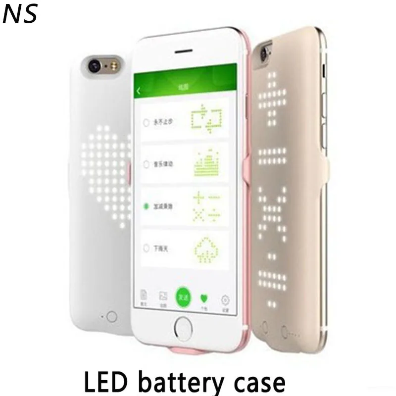 Дорожное зарядное устройство, чехол для iphone 6/7/8 2000-4000 мАч smart DIY LED Show, внешняя батарея для iphone 6/7/8 plus, чехол
Дорожное зарядное устройство, чехол для iphone 6/7/8 2000-4000 мАч smart DIY LED Show, внешняя батарея для iphone 6/7/8 plus, чехол
