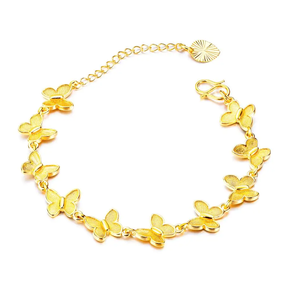 OPK European and American fashion personality Ladies Bracelet butterfly gilded girls jewelry high-grade simple accessories
OPK European and American fashion personality Ladies Bracelet butterfly gilded girls jewelry high-grade simple accessories
