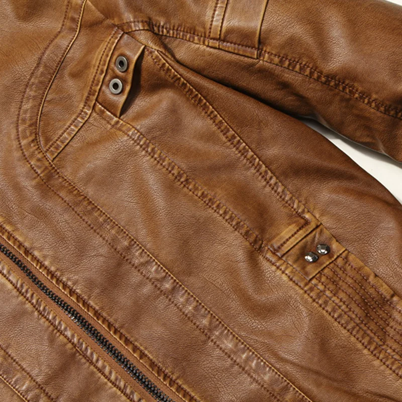 Brand Motorcycle Leather Jackets Men jaqueta de couro masculina Leather Jacket Man Stand Collar Autumn Winter Outwear Jackets
Brand Motorcycle Leather Jackets Men jaqueta de couro masculina Leather Jacket Man Stand Collar Autumn Winter Outwear Jackets