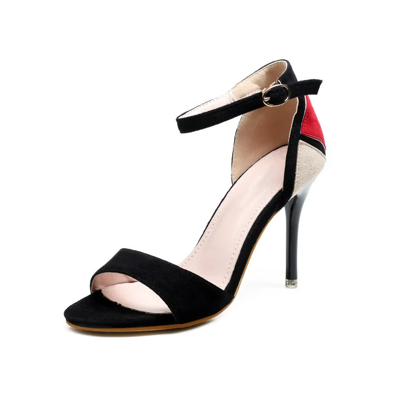 New Women Sandals Mixed Colors Fashion Shallow Buckle Strap Platform 9cm High Thin Heel Flock Casual Sexy Party Female Shoes
New Women Sandals Mixed Colors Fashion Shallow Buckle Strap Platform 9cm High Thin Heel Flock Casual Sexy Party Female Shoes