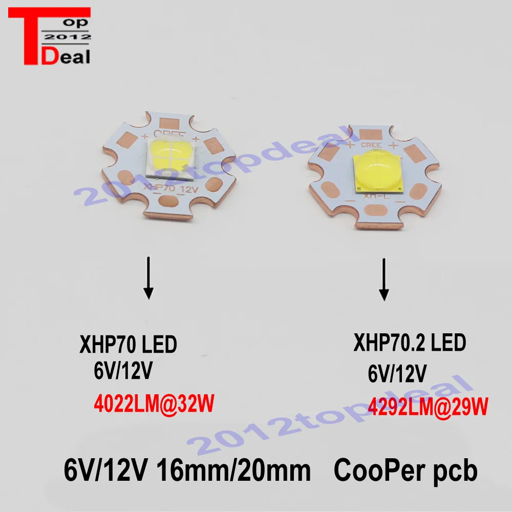 СВЕТОДИОД CREE XHP50 XHP70 XHP50.2 XHP70.2 2 поколения холодный белый нейтральный теплый