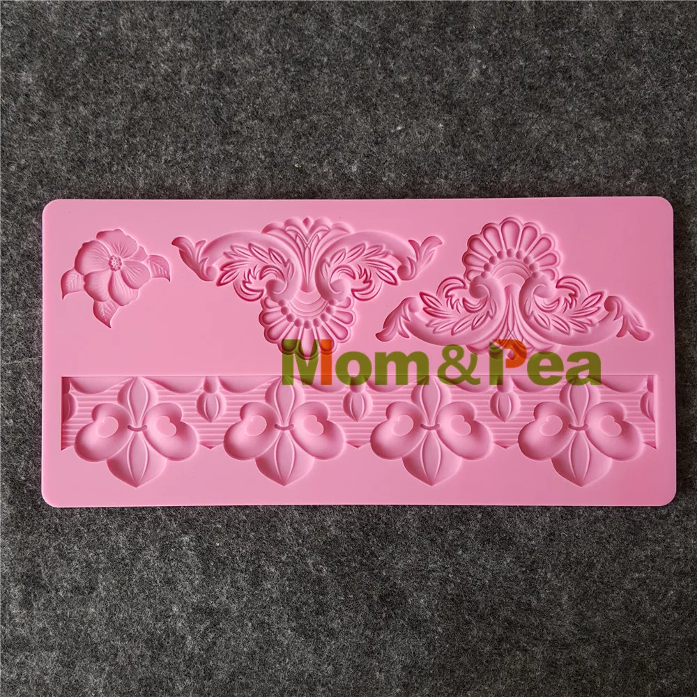 Mom&Pea GX173 Free Shipping Flower Lace Mold Cake Decoration Fondant Cake 3D Mold Food Grade Silicone Mould
Mom&Pea GX173 Free Shipping Flower Lace Mold Cake Decoration Fondant Cake 3D Mold Food Grade Silicone Mould