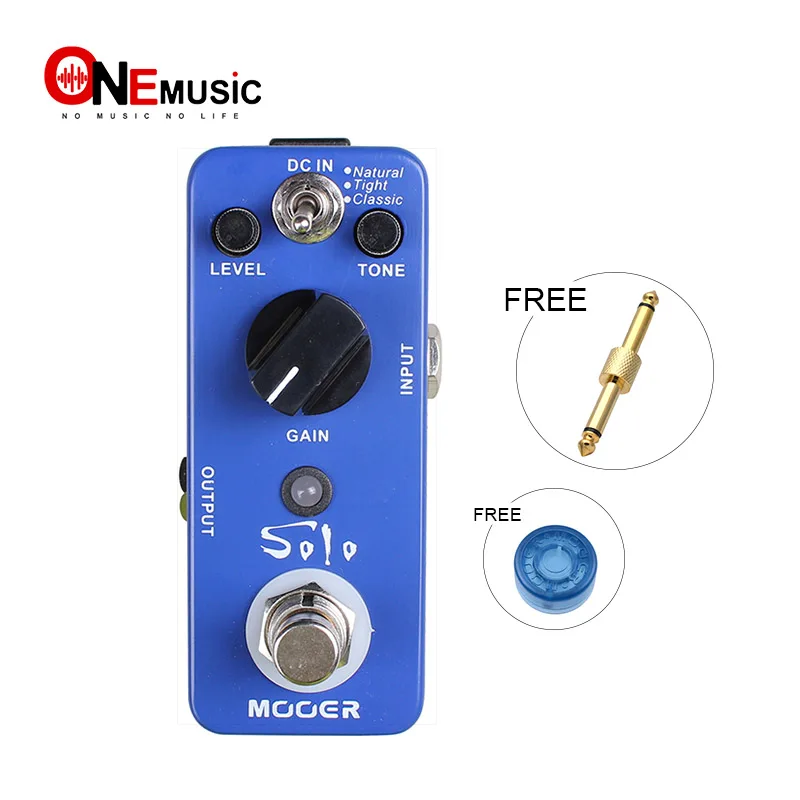 Mooer Solo Distortion Effect Guitar Pedal All-sided high-gain Full metal shell True bypass with pedal connector and MOOER knob
Mooer Solo Distortion Effect Guitar Pedal All-sided high-gain Full metal shell True bypass with pedal connector and MOOER knob