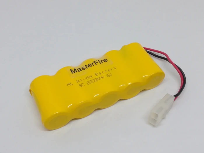 MasterFire 5PACK/LOT Brand New SC 6V 2500mAh Ni-Mh Battery Rechargeable NiMH Batteries Pack for RC Car Free Shipping
MasterFire 5PACK/LOT Brand New SC 6V 2500mAh Ni-Mh Battery Rechargeable NiMH Batteries Pack for RC Car Free Shipping