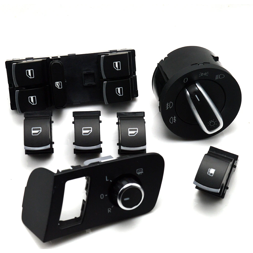 New Chrome high quality Mirror window headlight Fuel tank switch for VW Volkswagen Touran 2003-2015 Caddy 1TD959565A 1KD959833
New Chrome high quality Mirror window headlight Fuel tank switch for VW Volkswagen Touran 2003-2015 Caddy 1TD959565A 1KD959833