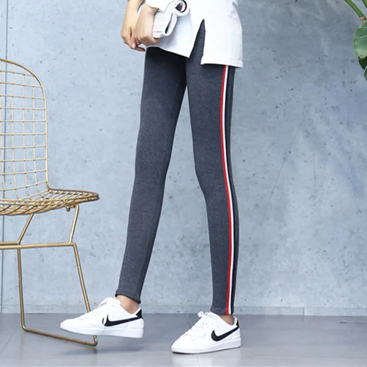 Fashion Casual Ankle-Length Pants Thin Side-Stripe Outwear Leggings Female Elastic Waist Women Pencil Pants Plus Size S-5XL
Fashion Casual Ankle-Length Pants Thin Side-Stripe Outwear Leggings Female Elastic Waist Women Pencil Pants Plus Size S-5XL