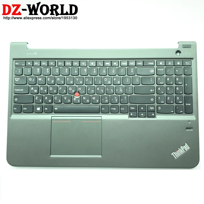 New/Orig Shell Palmrest Upper Case With Hebrew Israel Backlit Keyboard Touchpad for Lenovo Thinkpad S5 S531 S540 Laptop
New/Orig Shell Palmrest Upper Case With Hebrew Israel Backlit Keyboard Touchpad for Lenovo Thinkpad S5 S531 S540 Laptop