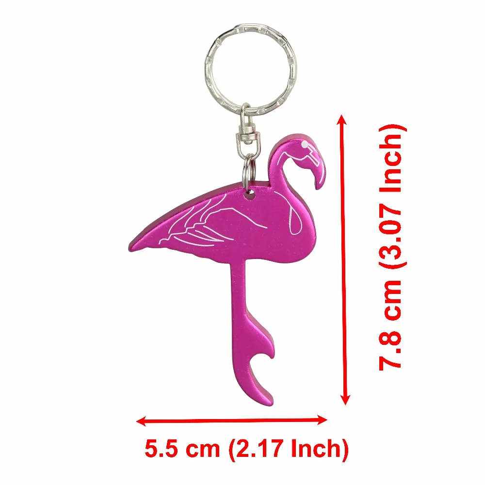 TEMLUM 1Pcs Flamingo Bottle Opener Keychain Aluminum Alloy Beer Opener Wedding Favor can Personalized Logo
TEMLUM 1Pcs Flamingo Bottle Opener Keychain Aluminum Alloy Beer Opener Wedding Favor can Personalized Logo