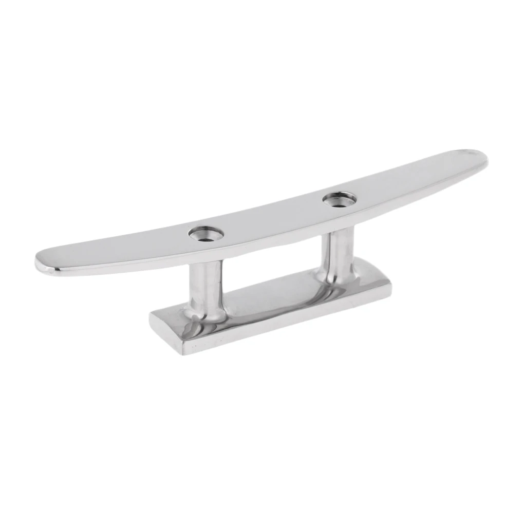 124mm Marine 316 Stainless Steel Closed Base Mooring Anchor Sailing Boat & Dock Rope Cleat 2 Holes
124mm Marine 316 Stainless Steel Closed Base Mooring Anchor Sailing Boat & Dock Rope Cleat 2 Holes