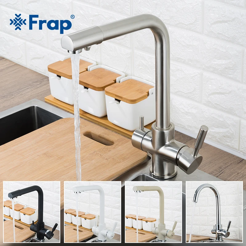 Frap New Kitchen Faucets Deck Mounted Mixer Tap 360 Rotation with Water Purification Features Mixer Tap Crane For Kitchen F4352
Frap New Kitchen Faucets Deck Mounted Mixer Tap 360 Rotation with Water Purification Features Mixer Tap Crane For Kitchen F4352
