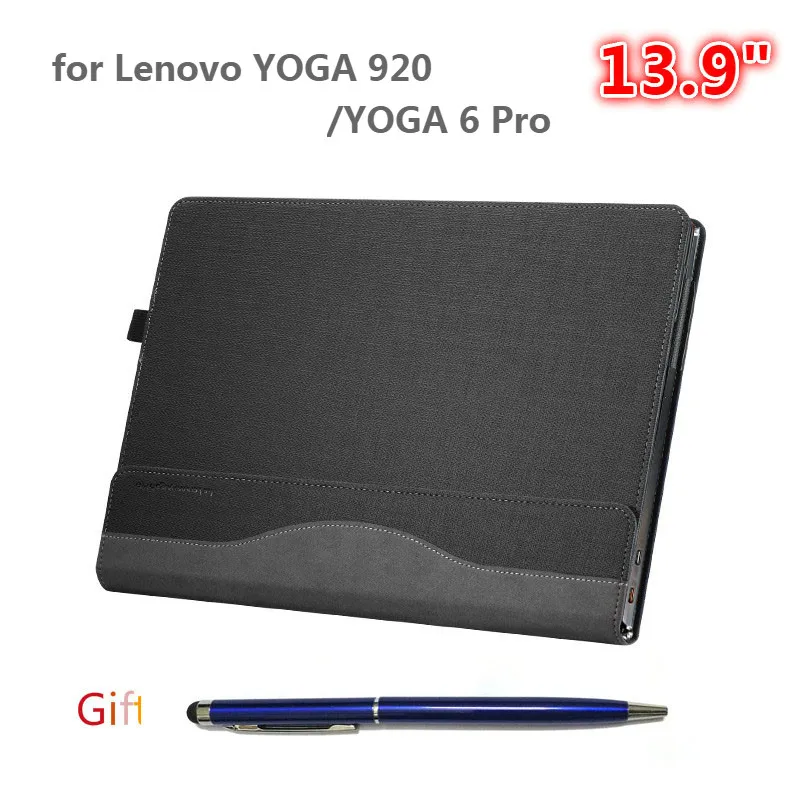 Чехол для ноутбука Lenovo YOGA 920 13,9 дюйма, чехол для ноутбука YOGA 6 Pro, защитный чехол из искусственной кожи со стилусом в подарок
Чехол для ноутбука Lenovo YOGA 920 13,9 дюйма, чехол для ноутбука YOGA 6 Pro, защитный чехол из искусственной кожи со стилусом в подарок