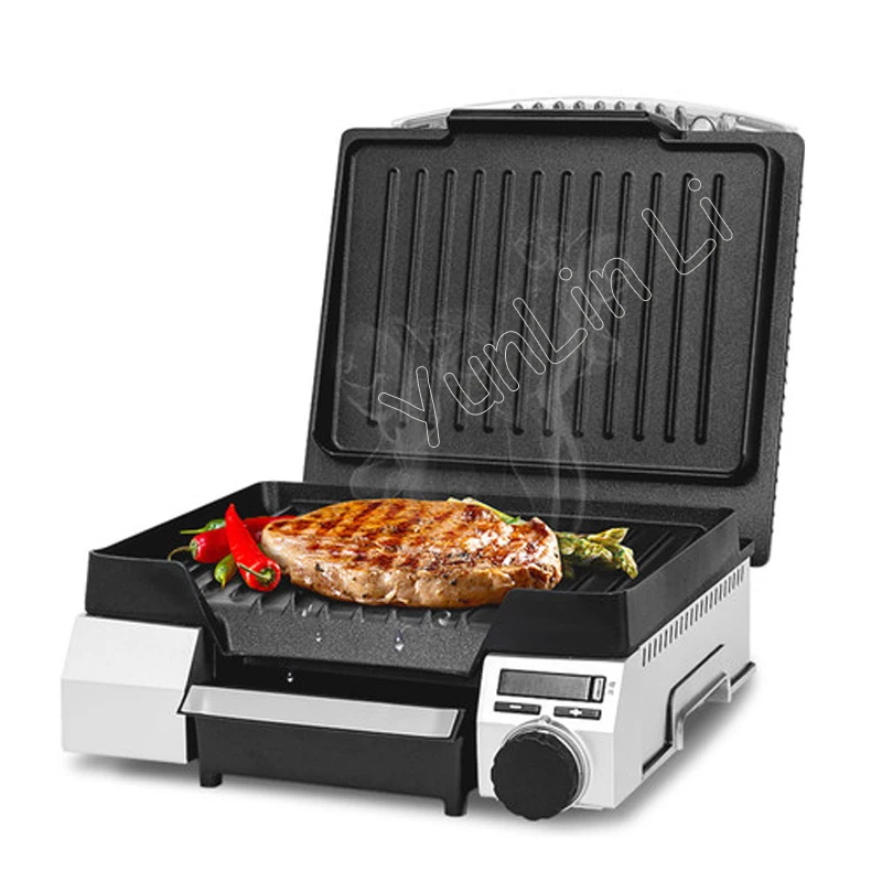 Small Electric Griddles Professional Non-stick Grilling Pan Steak Machine Stainless Steel Meat Grilling Machine
Small Electric Griddles Professional Non-stick Grilling Pan Steak Machine Stainless Steel Meat Grilling Machine