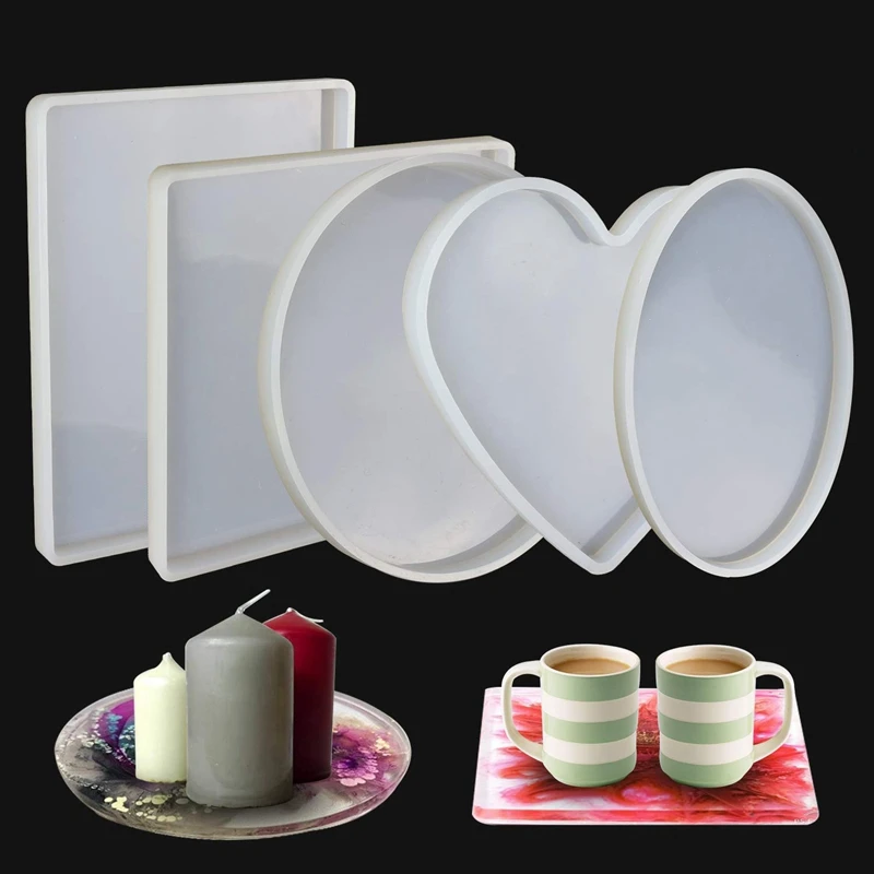 Promotion! Large Resin Silicone Molds Shiny Epoxy Resin Molds Including Round, Square, Rectangle, Heart, Oval Shape Casting Mo
Promotion! Large Resin Silicone Molds Shiny Epoxy Resin Molds Including Round, Square, Rectangle, Heart, Oval Shape Casting Mo