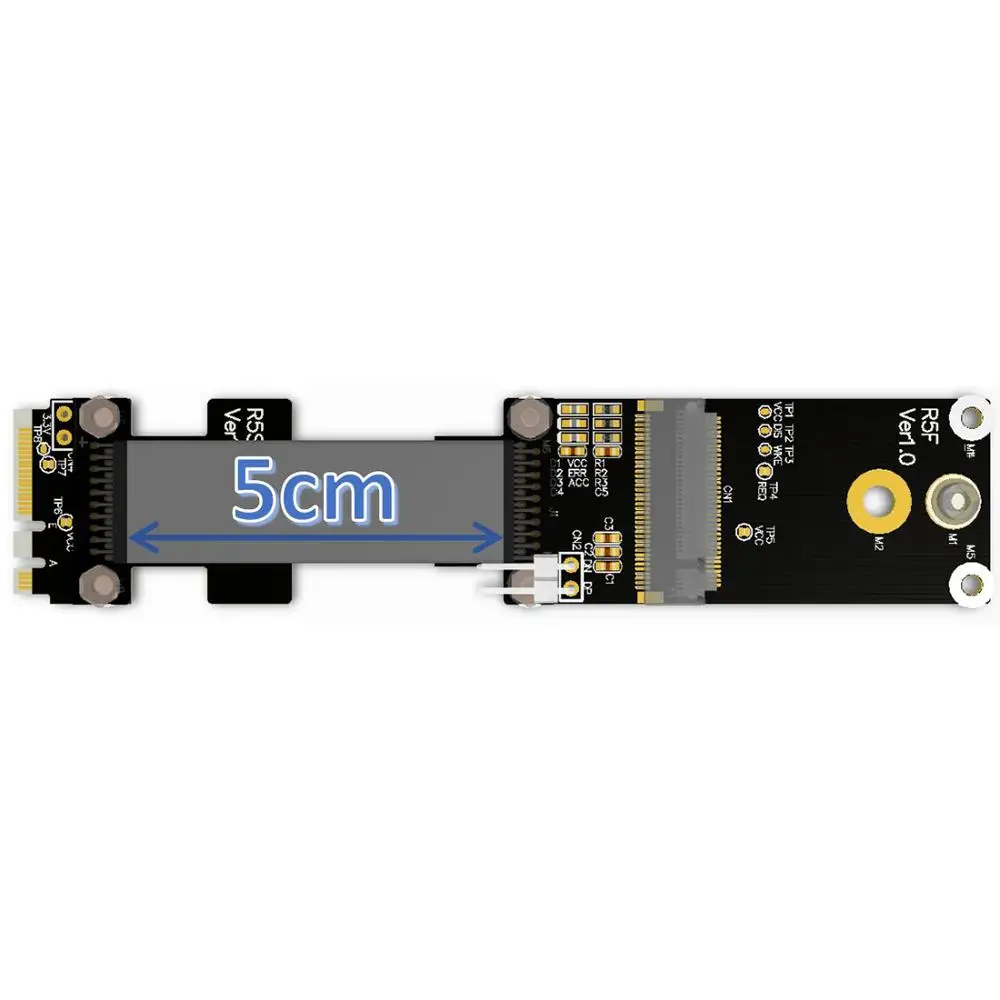 M.2 WiFi A.E Key to Mini Pci e mPCIe Wireless Network Card Extension Cable Adapter Mini PCIe Wifi Riser Bluetooth-compatible
M.2 WiFi A.E Key to Mini Pci e mPCIe Wireless Network Card Extension Cable Adapter Mini PCIe Wifi Riser Bluetooth-compatible