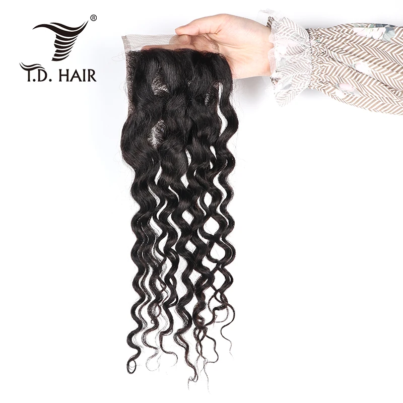 tdhair Brazilian Water Wave 8 to 20 inch 4*4 Lace Closure with Baby Hair Human Hair Closure 1PC/Lot
tdhair Brazilian Water Wave 8 to 20 inch 4*4 Lace Closure with Baby Hair Human Hair Closure 1PC/Lot