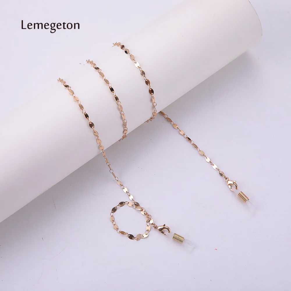 Lemegeton Trendy Metal Eyeglass Strap Glasses Chain Holder Rope Sunglasses Cord Reading Glasses Chain Eyewears Accessories
Lemegeton Trendy Metal Eyeglass Strap Glasses Chain Holder Rope Sunglasses Cord Reading Glasses Chain Eyewears Accessories