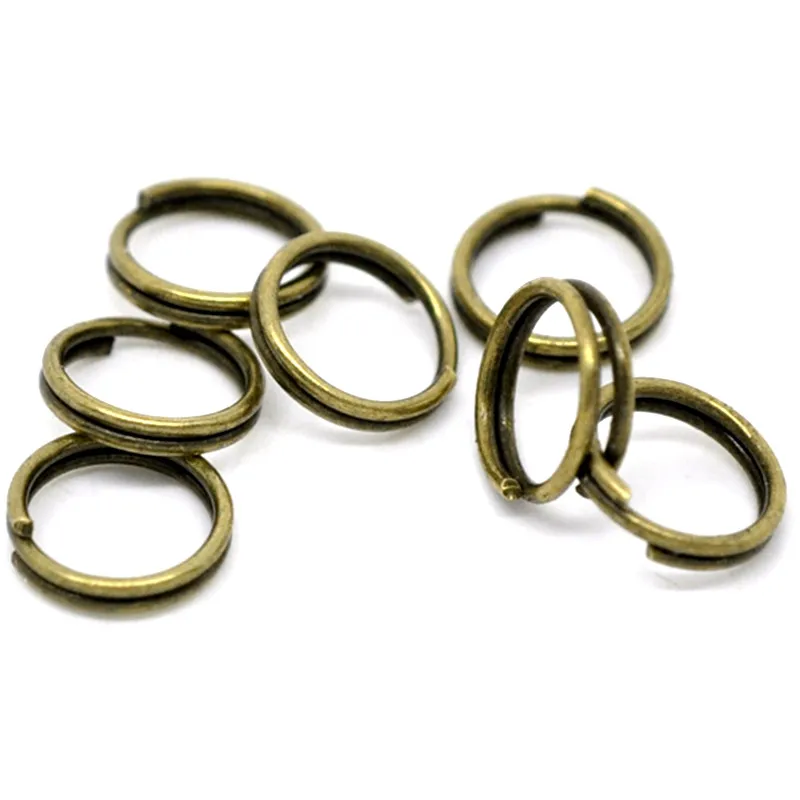 500Pcs Double Loops Split Rings Jewelry DIY Findings Bronze Tone Round Alloy 8x0.6mm
500Pcs Double Loops Split Rings Jewelry DIY Findings Bronze Tone Round Alloy 8x0.6mm
