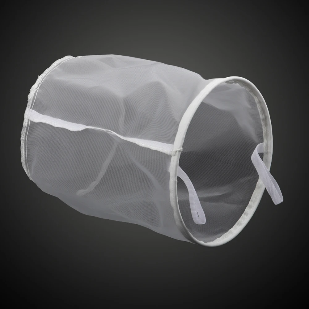 Home Brewing 30 Mesh Food grade Nylon Bucket Filter Bag,Beer Wine Residue Separation Bag with Stainless Steel Ring
Home Brewing 30 Mesh Food grade Nylon Bucket Filter Bag,Beer Wine Residue Separation Bag with Stainless Steel Ring