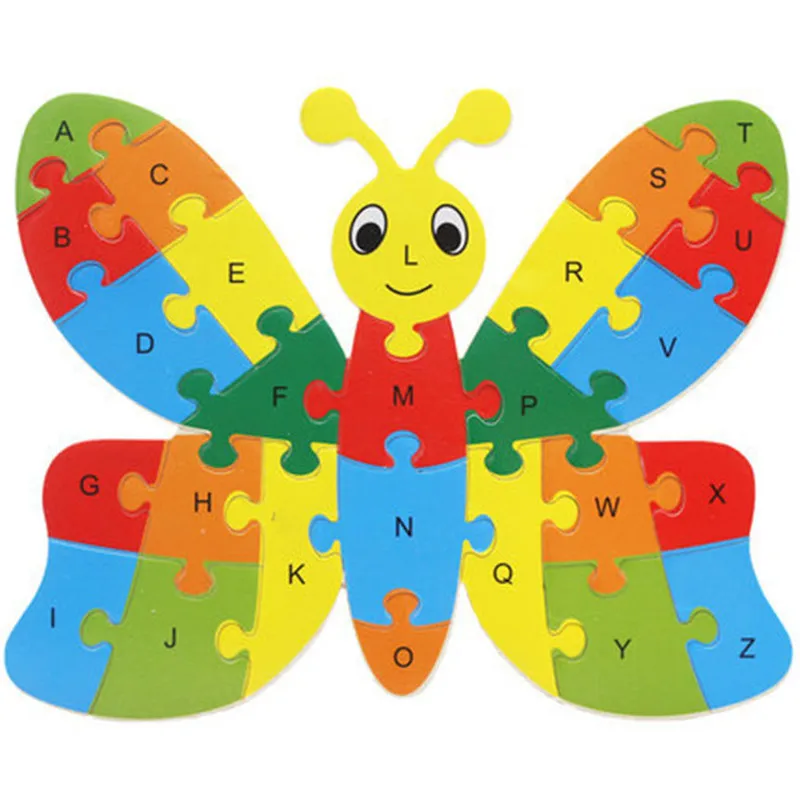 Wooden 3D Jigsaw Educational Toys Animals Elephant Cow Dinosaur Puzzle Wood Toys Kids 26 Alphabetic Letters Learning Toy Gift
Wooden 3D Jigsaw Educational Toys Animals Elephant Cow Dinosaur Puzzle Wood Toys Kids 26 Alphabetic Letters Learning Toy Gift