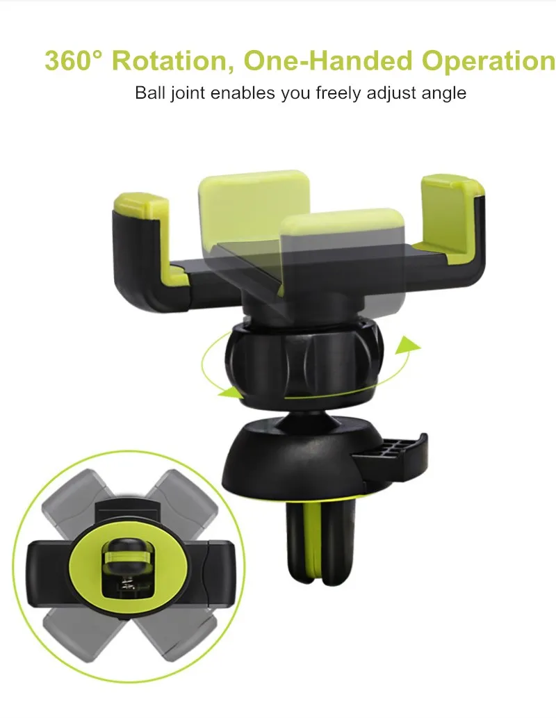 SZYSGSD Car Phone Holder Air Vent Mount Mobile Smartphone Stand Support Cell Cellphone Telephone Desk Tablet GPS | Мобильные