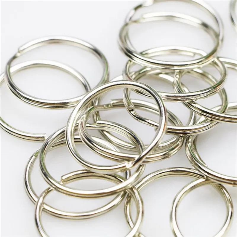 High Quality 50Pcs Lot 25mm Metal Key Holder Split Rings For Unisex Jewelry Accessories DIY Keyring Keychain Keyfob
High Quality 50Pcs Lot 25mm Metal Key Holder Split Rings For Unisex Jewelry Accessories DIY Keyring Keychain Keyfob