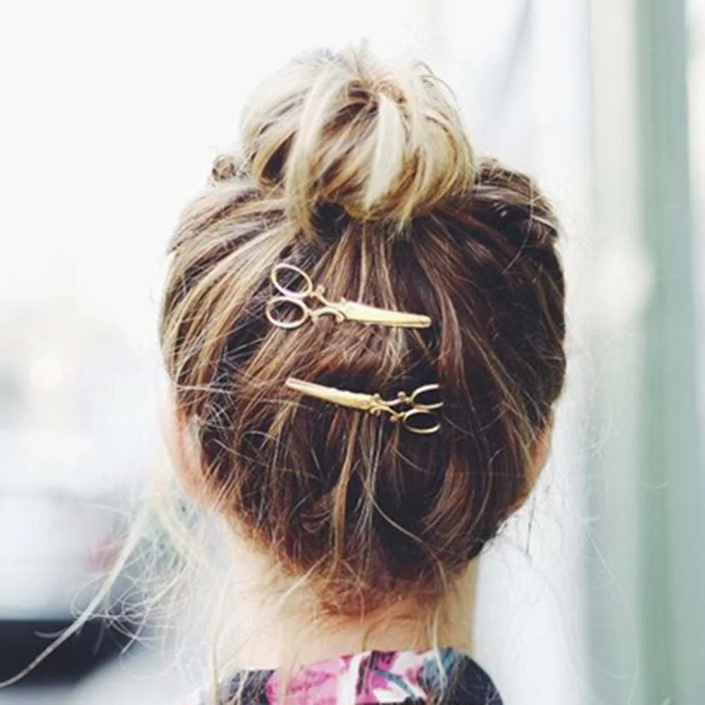 New Fashion Women Lady Girls Scissors Shape Hair Clip Barrettes Hairpin Hair Decorations Accessories Hair Styling Braiding Tools
New Fashion Women Lady Girls Scissors Shape Hair Clip Barrettes Hairpin Hair Decorations Accessories Hair Styling Braiding Tools
