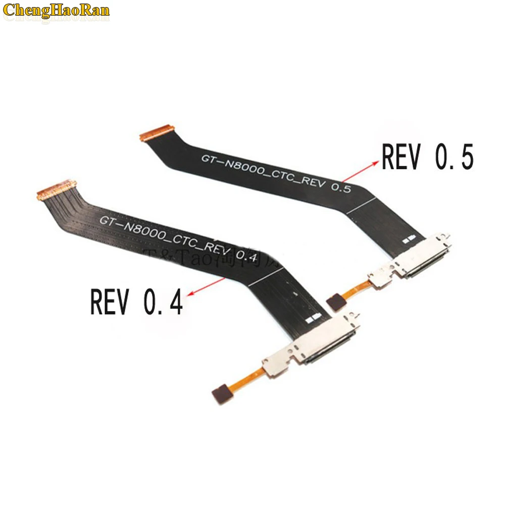 

ChengHaoRan REV 0.5 0.4 For Samsung Galaxy Note 10.1 N8000 GT-N8000 N8010 USB Charge Dock Charging Port Connector Flex Cable