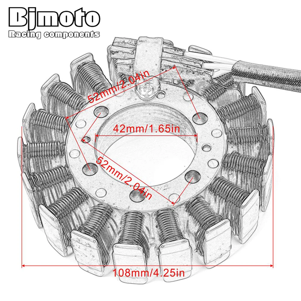 BJMOTO Motorcycle Stator Coil For Honda 31120-MEE-003 CBR600RR CBR 600RR CBR 600 RR CBR600 F5 2003-2006 Generator Magneto
BJMOTO Motorcycle Stator Coil For Honda 31120-MEE-003 CBR600RR CBR 600RR CBR 600 RR CBR600 F5 2003-2006 Generator Magneto