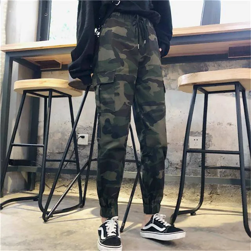 2019 Summer Pencil Plus Size Cargo Jeans Woman High Waist Camouflage Army Pants For Women Joggers Women Trousers Pantalon Femme
2019 Summer Pencil Plus Size Cargo Jeans Woman High Waist Camouflage Army Pants For Women Joggers Women Trousers Pantalon Femme