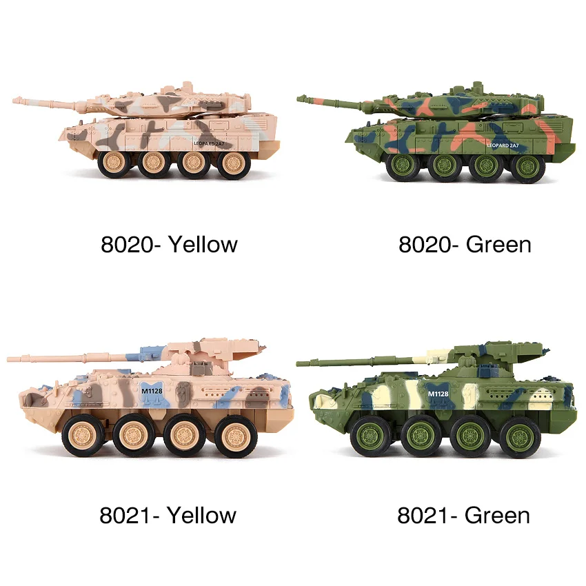 8020/8021 мини 4CH пульт дистанционного управления боевой танк автомобиль RC военная