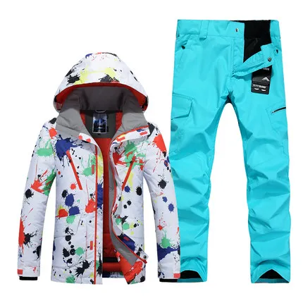 GSOU SNOW Ski Suit Men's Winter Outdoor Windproof Warm Ski Wear Waterproof Quick Drying Ski Jacket+ Ski Pants For Men
GSOU SNOW Ski Suit Men's Winter Outdoor Windproof Warm Ski Wear Waterproof Quick Drying Ski Jacket+ Ski Pants For Men