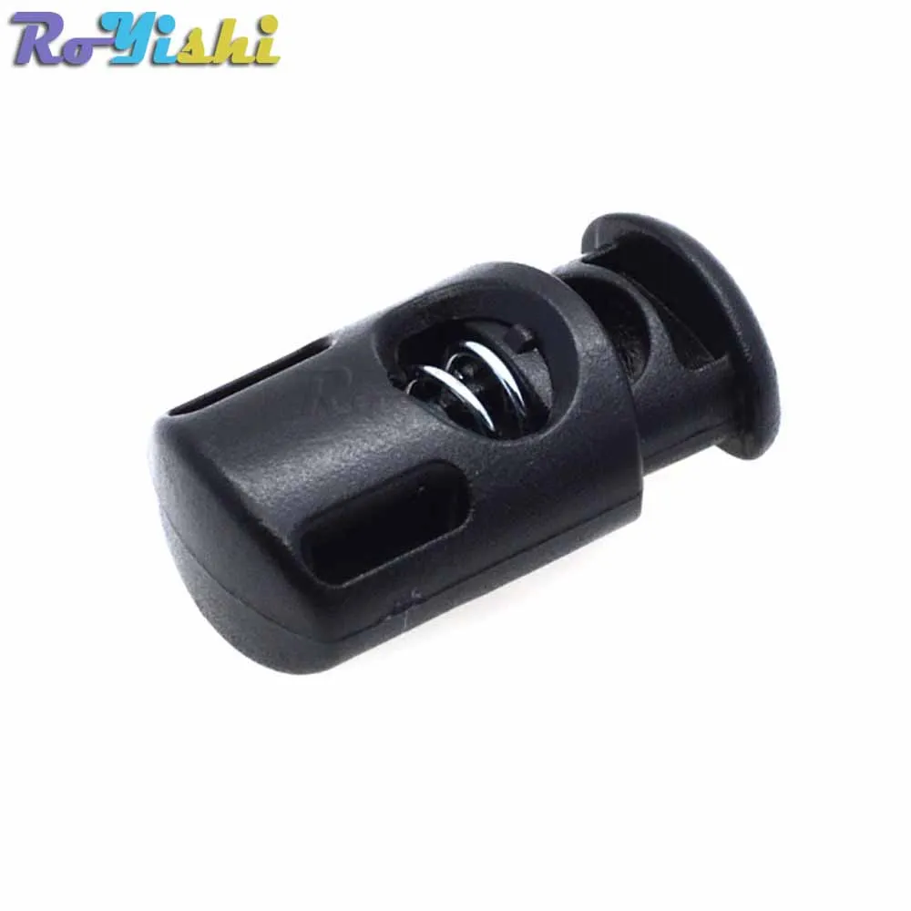 10pcs/pack Plastic Barrel Spring Cord Locks Stoppers Toggles Black 27mm*14mm*10mm
10pcs/pack Plastic Barrel Spring Cord Locks Stoppers Toggles Black 27mm*14mm*10mm