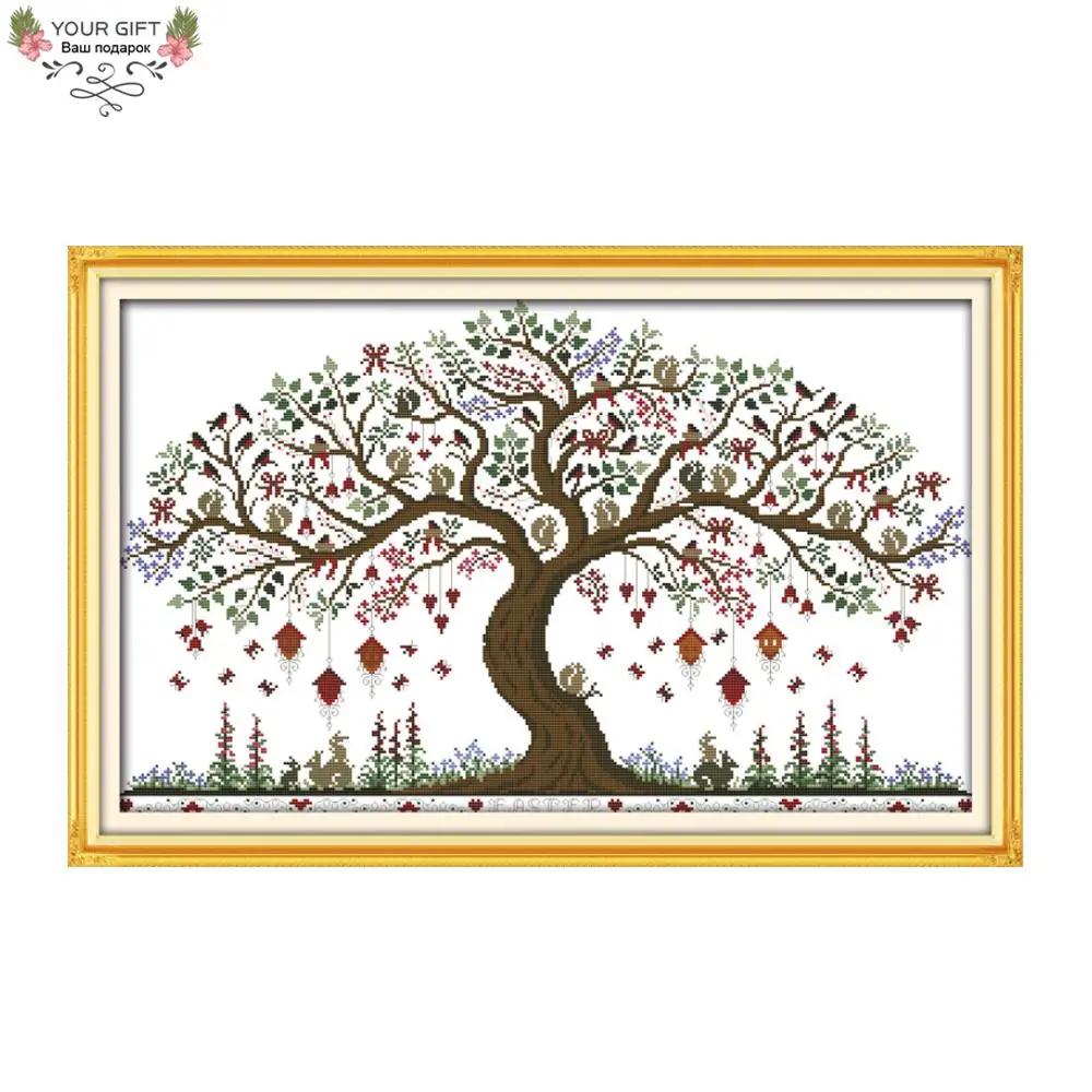 Your Gift F608 14CT 11CT Counted and Stamped Home Decor Love Tree Needlepoints Embroidery Cross Stitch Kits
Your Gift F608 14CT 11CT Counted and Stamped Home Decor Love Tree Needlepoints Embroidery Cross Stitch Kits