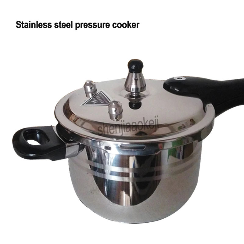 Stainless steel pressure cooker 16cm Cooking Pan 2L/3L/4L/5L kitchen stew pot Commercial Pressure cooker stove Kitchenware
Stainless steel pressure cooker 16cm Cooking Pan 2L/3L/4L/5L kitchen stew pot Commercial Pressure cooker stove Kitchenware