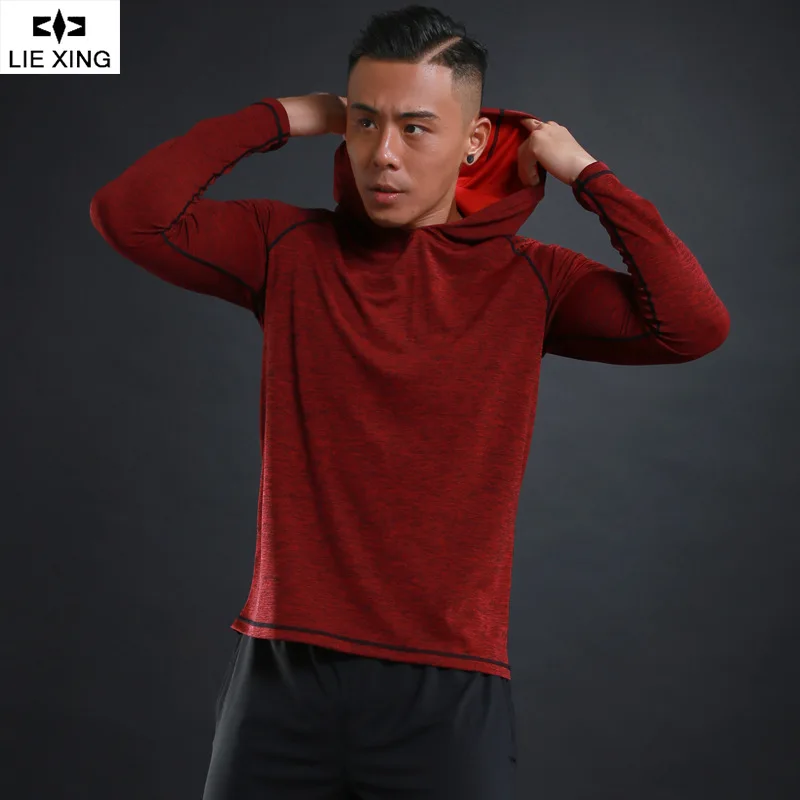 Men's New Long Sleeve Solid Sports Jersey T-Shirt 3 Colors Breathable Hooded Hoodie Sportswear for Training Running Fitness GYM
Men's New Long Sleeve Solid Sports Jersey T-Shirt 3 Colors Breathable Hooded Hoodie Sportswear for Training Running Fitness GYM
