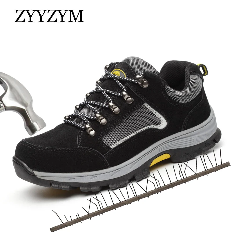 ZYYZYM Autumn Winter Men Working Safety Shoes Protective Steel Toe Split Leather Outdoors Safety Shoes Men Plus Size
ZYYZYM Autumn Winter Men Working Safety Shoes Protective Steel Toe Split Leather Outdoors Safety Shoes Men Plus Size