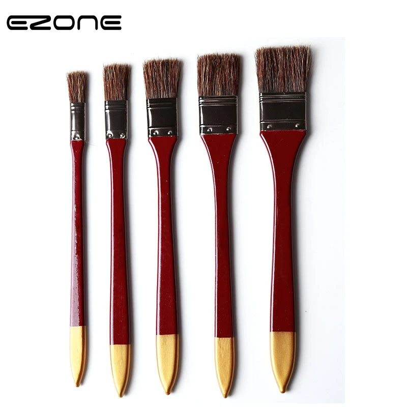 EZONE Paint Brush Wild Boar Bristle Brushes Art Set Oil Watercolor Acrylic Painting Pen Flat Peak Brush Stationery Papelaria
EZONE Paint Brush Wild Boar Bristle Brushes Art Set Oil Watercolor Acrylic Painting Pen Flat Peak Brush Stationery Papelaria