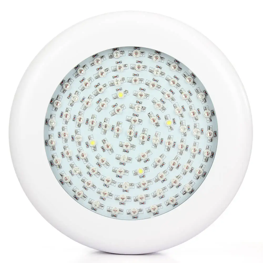 900W High Power Full Spectrum UFO LED Grow Light for Plants Veg and Bloom Stage, 68Red+16Blue+4White+1IR+1UV epiled Chips
900W High Power Full Spectrum UFO LED Grow Light for Plants Veg and Bloom Stage, 68Red+16Blue+4White+1IR+1UV epiled Chips